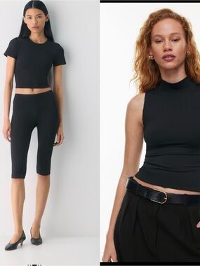 2 for 1 Babaton Contour sleeveless and contour t shirt